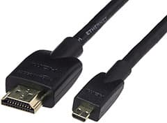 AmazonBasics Micro HDMI to HDMI Cable